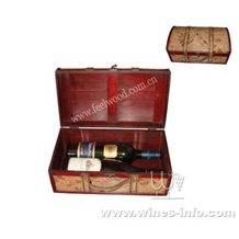 仿古木紅酒盒、仿古包裝酒盒、仿古木盒、木制仿古酒盒