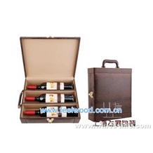 皮質紅酒盒0052、飛展皮質紅酒盒0052(飛展包裝）