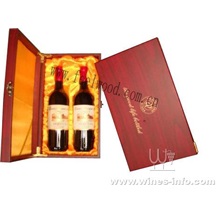 高檔皮質紅酒盒，PU高檔紅酒盒，皮質包裝紅酒盒(飛展包裝）