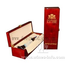 進口紅酒盒、白酒木盒、帶配件酒盒（上海飛展紅酒盒2011年）