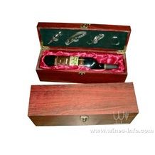 紅酒木盒包裝盒、紅酒木制包裝盒（上海飛展紅酒盒2011年）