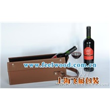 供應松木盒/葡萄酒盒/單支裝酒盒/雙支裝紅酒盒 （飛展紅酒盒）