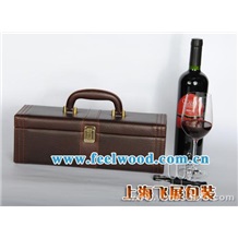 供應優質紅酒盒，雙瓶裝紅酒盒套裝（上海飛展紅酒盒現貨）