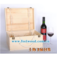 廠家供應 六只葡萄酒盒 紅酒 單只酒盒 六只酒盒木質品包裝 （飛展紅酒盒）
