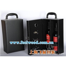 【本廠熱銷】木制葡萄酒盒、紅酒盒木盒、紅酒盒包裝(飛展包裝）