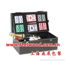 熱賣上海2012款式高檔紅酒盒、PU酒盒皮盒 專業廠家直銷 （飛展）