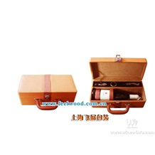 4月份現貨  特價熱賣 PU高檔紅酒盒，皮質包裝紅酒盒（2013年） 紅酒盒