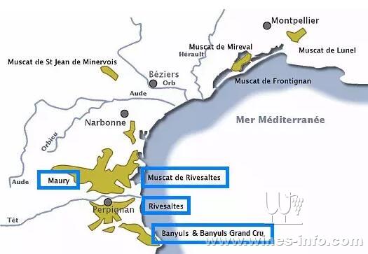 品酒常识 品评基础 正文 位于法国南部的朗格多克-鲁西荣