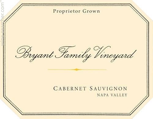 布莱恩特家族酒庄 bryant family vineyard