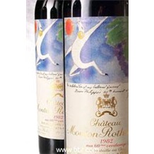 1982年木桐堡(Ch.Mouton Rothschild)法国葡萄酒