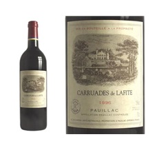 小拉菲2002年(法国列级名庄第一级波尔多菩依乐拉菲副牌红葡萄酒)