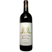 法国柯玛徳利庄园波尔多干红葡萄酒干红1995Cuvee Commanderie Bontemps Medoc Rouge1995