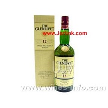 原装进口洋酒金利（格兰威特)12年麦芽威士忌 Glenlivet 12 Years Single Malt Whisky 70cl