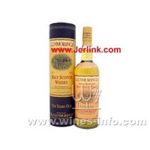 原装进口洋酒格兰治(格兰杰) 10年麦芽威士忌 Glenmorangie 10 Years Single Malt Whisky 70cl