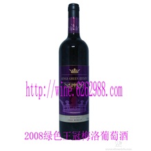 2008 绿色王冠梅洛葡萄酒