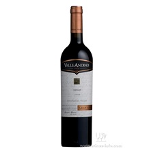 智利原瓶原装进口 艾迪奥（Valle Andino)美乐家族珍藏干红葡萄酒
