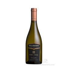 智利 原瓶原装进口 艾迪奥酒业（Valle Andino) 霞多丽 特级珍藏 干白葡萄酒
