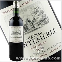 法国顶级酒庄5级-佳得美城堡干红葡萄酒 Chateau Cantemerle 2008