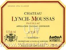 Chateau Lynch-Moussas浪琴慕沙庄园/靓茨摩酒庄