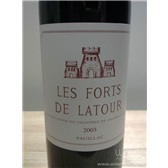 2003年列级庄拉图副牌(Les Forts De Latour)正宗行货，带中文背标!