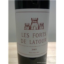 2003年列级庄拉图副牌(Les Forts De Latour)正宗行货，带中文背标!