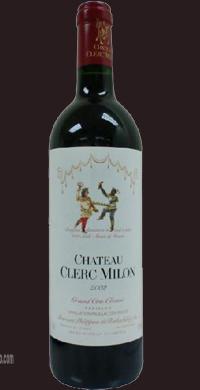 法国名庄克雷米隆CHATEAU CLERC MILON 2002 干红葡萄酒 正牌