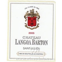 丽冠巴顿庄园 2009 Chateau Langoa Barton 2009