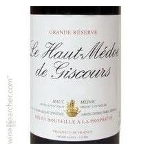 著名法國進口紅酒  Le Haut Medoc de Giscours 2007