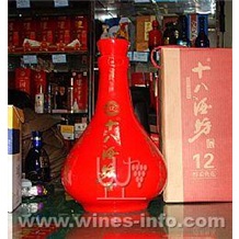 十八酒坊39度 12年典藏大瓶 衡水老白干 礼品酒 白酒特价 礼品酒