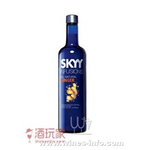 蓝天深蓝伏特加（鸡尾酒的奢侈基酒）美国蓝瓶伏特加，750ml