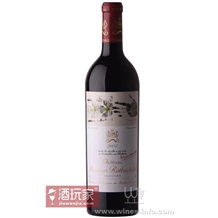 木桐酒庄武当王干红葡萄酒2005