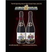 Patritti Sparkling Natural Dark Grape Crape Juice