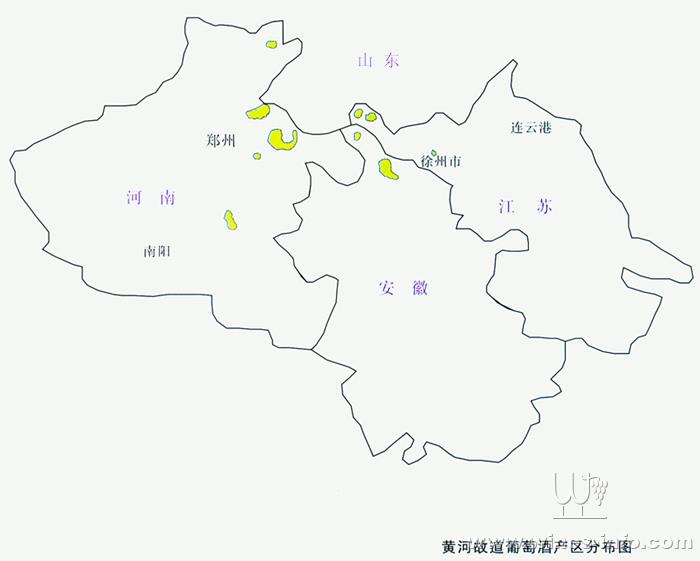 徐州黄河故道地图图片