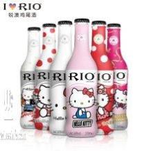 上海RIO/锐澳鸡尾酒批发， 预调酒洋酒Hello Kitty专卖，鸡尾酒代理商