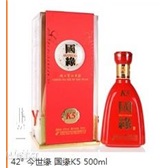 国缘K5【商务宴请专用酒】500ml*4瓶装{浓香型白酒}上海代理/批发