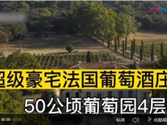 超级豪宅法国葡萄酒庄园