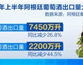 上半年阿根廷葡萄酒出口量大减近32%