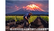 火山爆发把葡萄全烧了反而让他赚了大钱